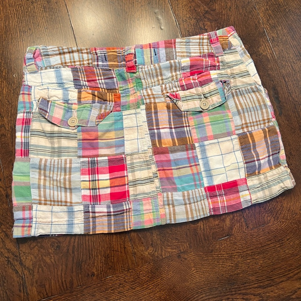 American Eagle Madras Skirt Size 0 - Picture 6 of 6